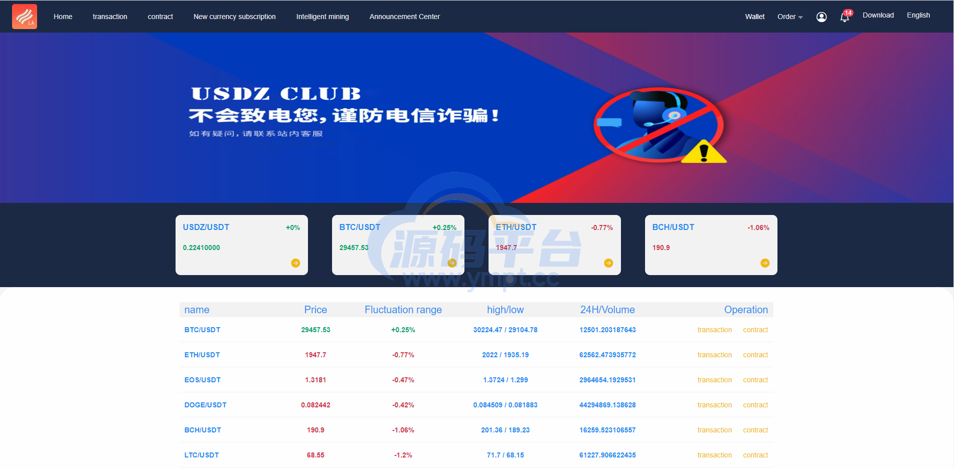 图片[1]-二开优化版区块链交易所/时间盘矿机系统/智能挖矿/币币合约交易 - 源码平台-源码平台