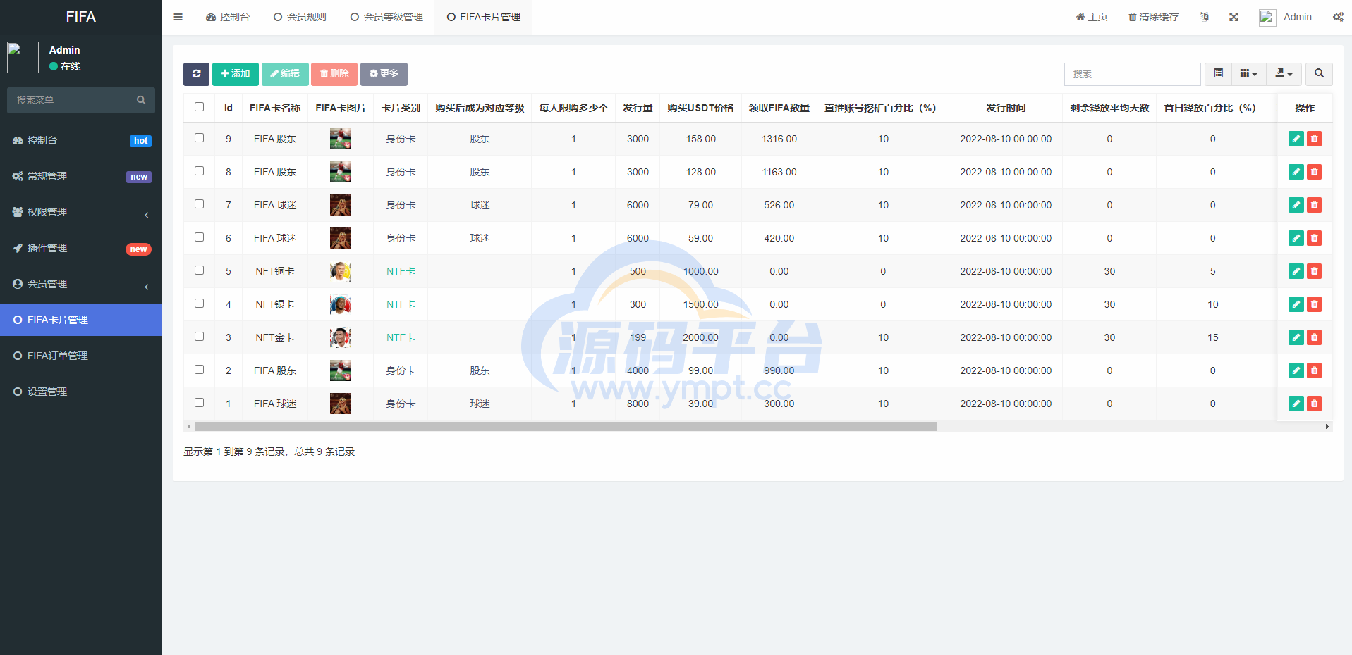 图片[7]-双语言世界杯dapp区块链理财/足球球星NFT购买/nft藏品投资 - 源码平台-源码平台