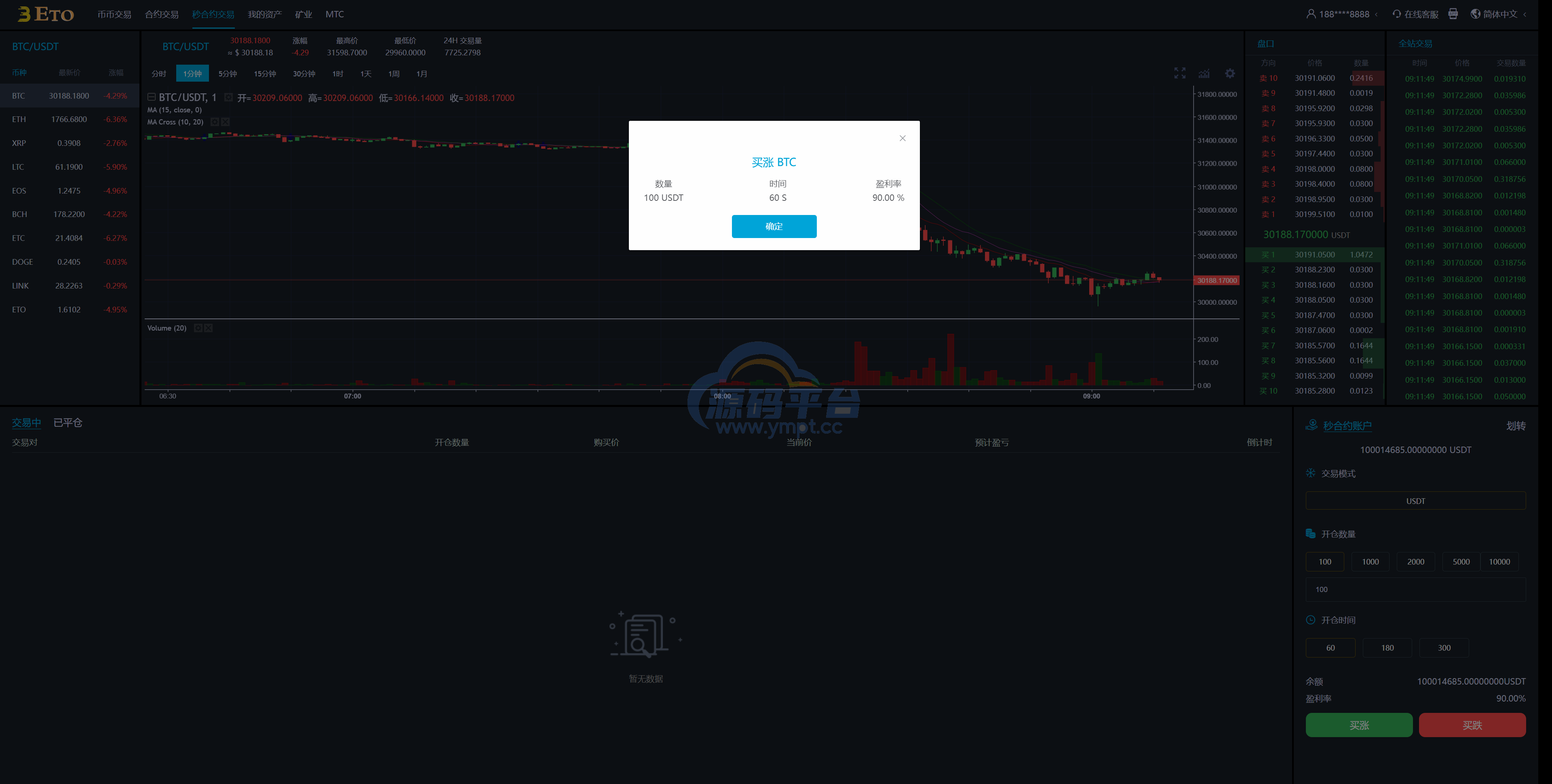 图片[15]-多语言交易所/合约秒合约交易/质押挖矿矿机投资/MTC/ETO币币交易所 - 源码平台-源码平台