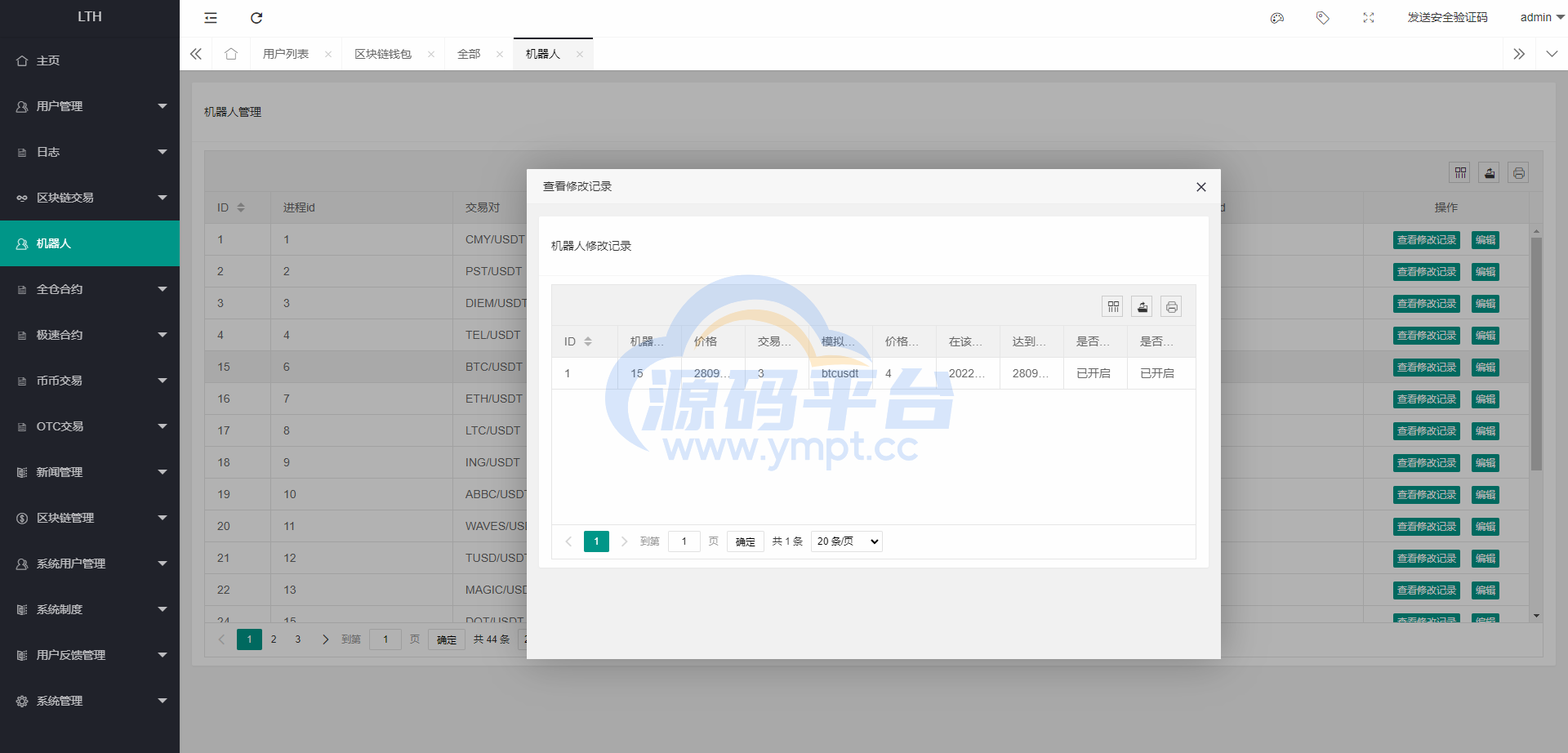 图片[26]-海外交易所系统/币币交易/合约交易所/全开源 - 源码平台-源码平台