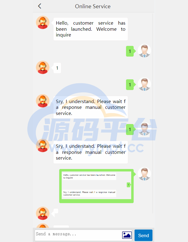 图片[4]-简洁版海外客服系统/在线客服系统/即时聊天通讯源码 - 源码平台-源码平台