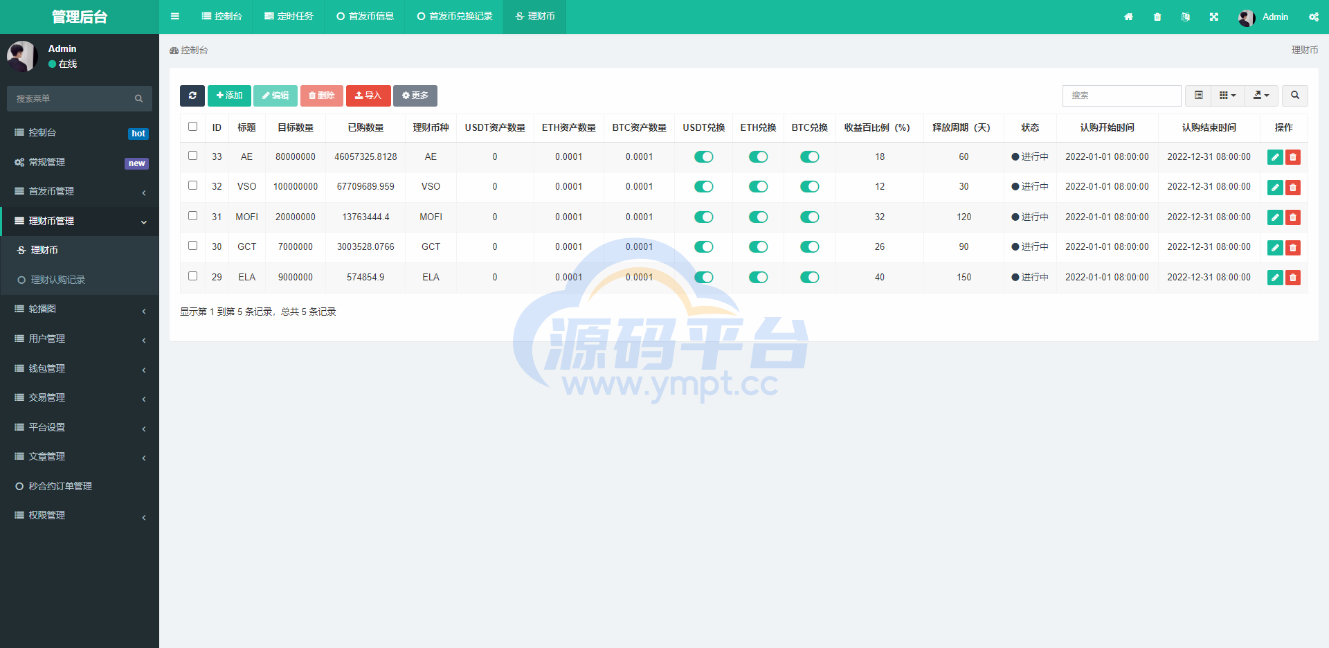 图片[18]-多语言区块链交易所/币币合约秒合约交易/质押理财 - 源码平台-源码平台