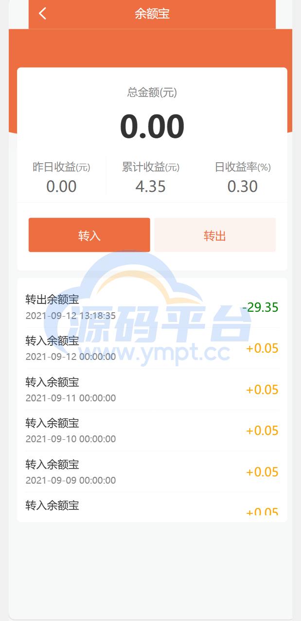 图片[5]-投资 债券及货币理财大师二开ui源码 - 源码平台-源码平台