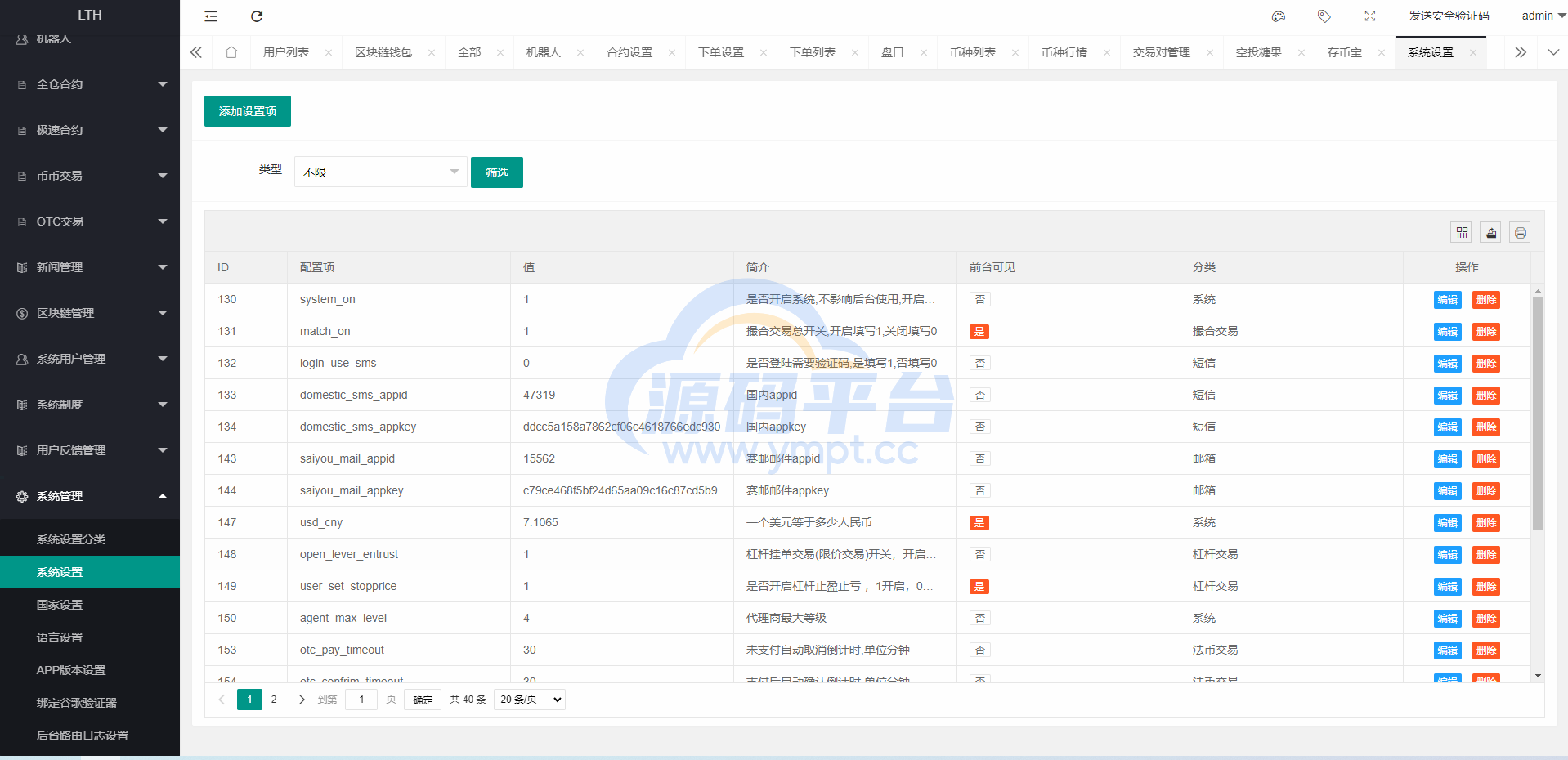图片[20]-海外交易所系统/币币交易/合约交易所/全开源 - 源码平台-源码平台