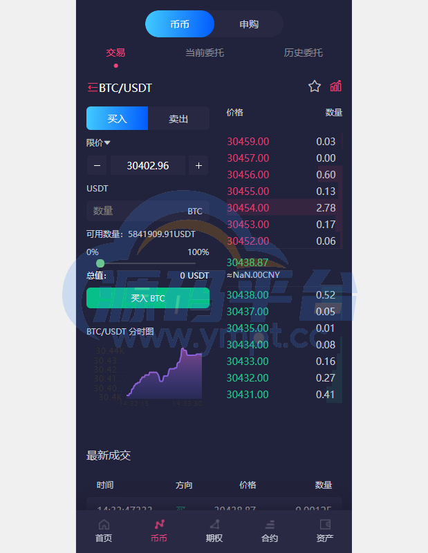 图片[7]-全新16国语言交易所/期权永续/申购质押挖矿/区块链交易所 - 源码平台-源码平台