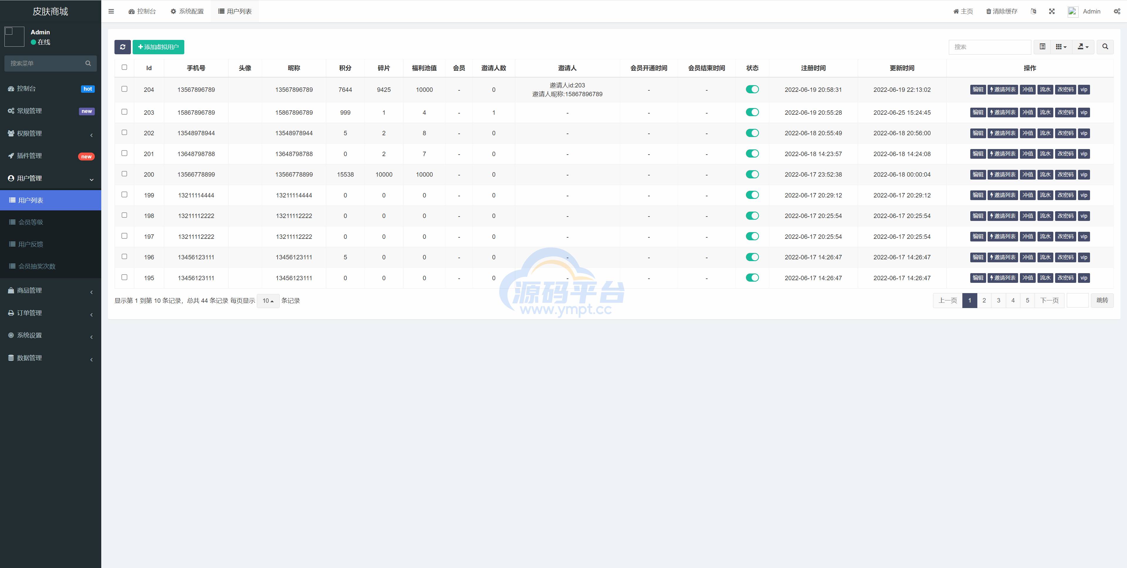 图片[17]-二开版王者荣耀皮肤抽奖系统/游戏皮肤盲盒/盲盒商城抽奖盲盒/前端UNIAPP - 源码平台-源码平台