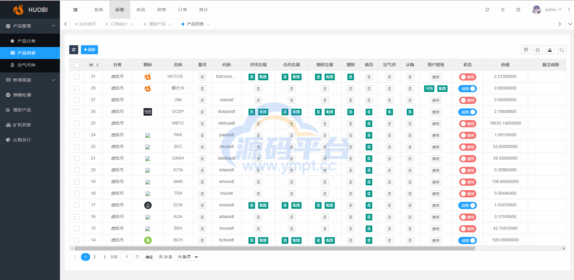 图片[16]-新版多语言交易所系统/合约期权交易所/理财认购矿机 - 源码平台-源码平台