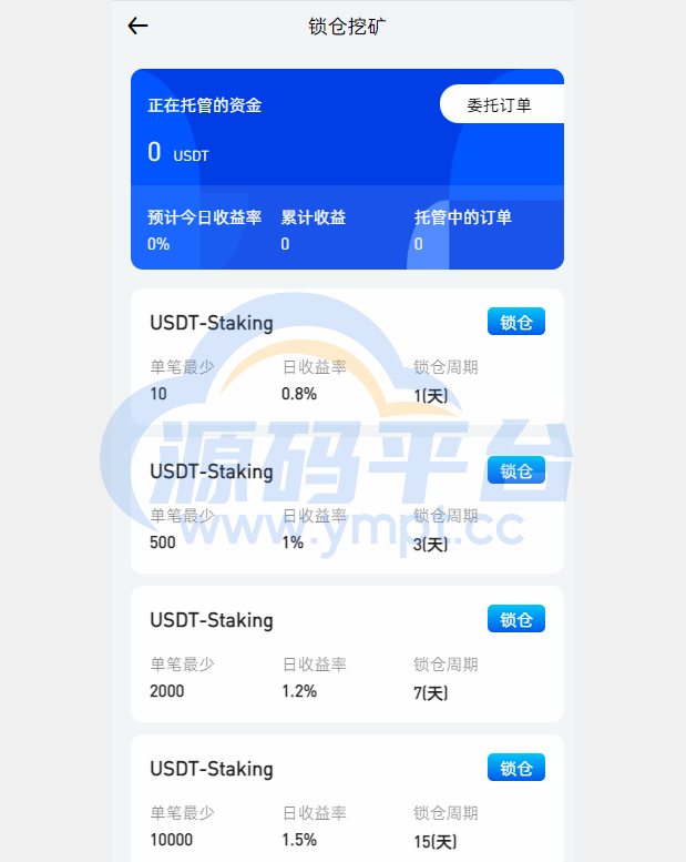 图片[4]-全新区块链交易所系统/币币期权交易/IEO/锁仓理财 - 源码平台-源码平台