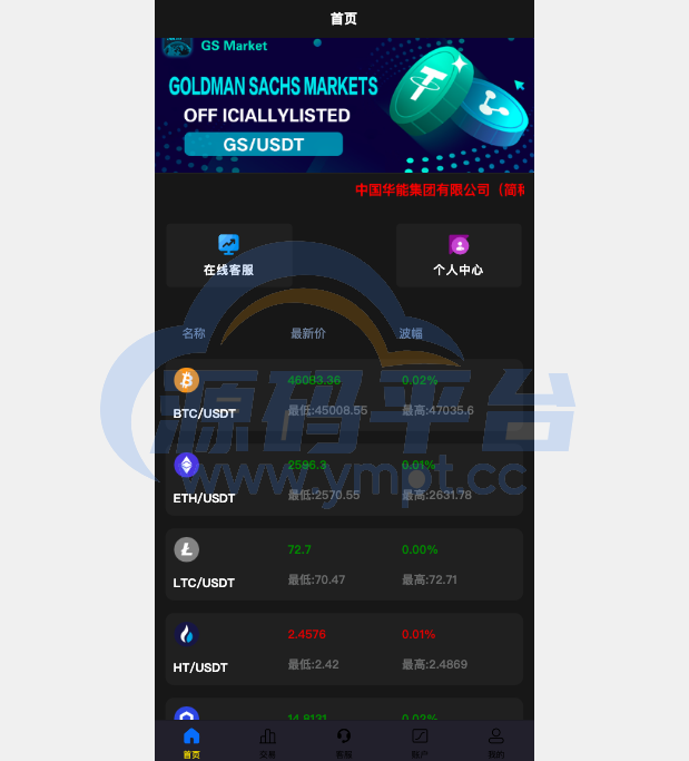 图片[1]-uniapp版微盘系统/虚拟币微交易/秒合约交易/伪交易所 - 源码平台-源码平台
