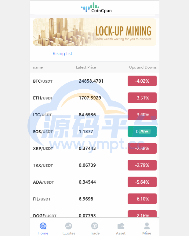 图片[13]-运营版海外伪交易所系统/微交易微盘系统/质押挖矿/虚拟币交易 - 源码平台-源码平台