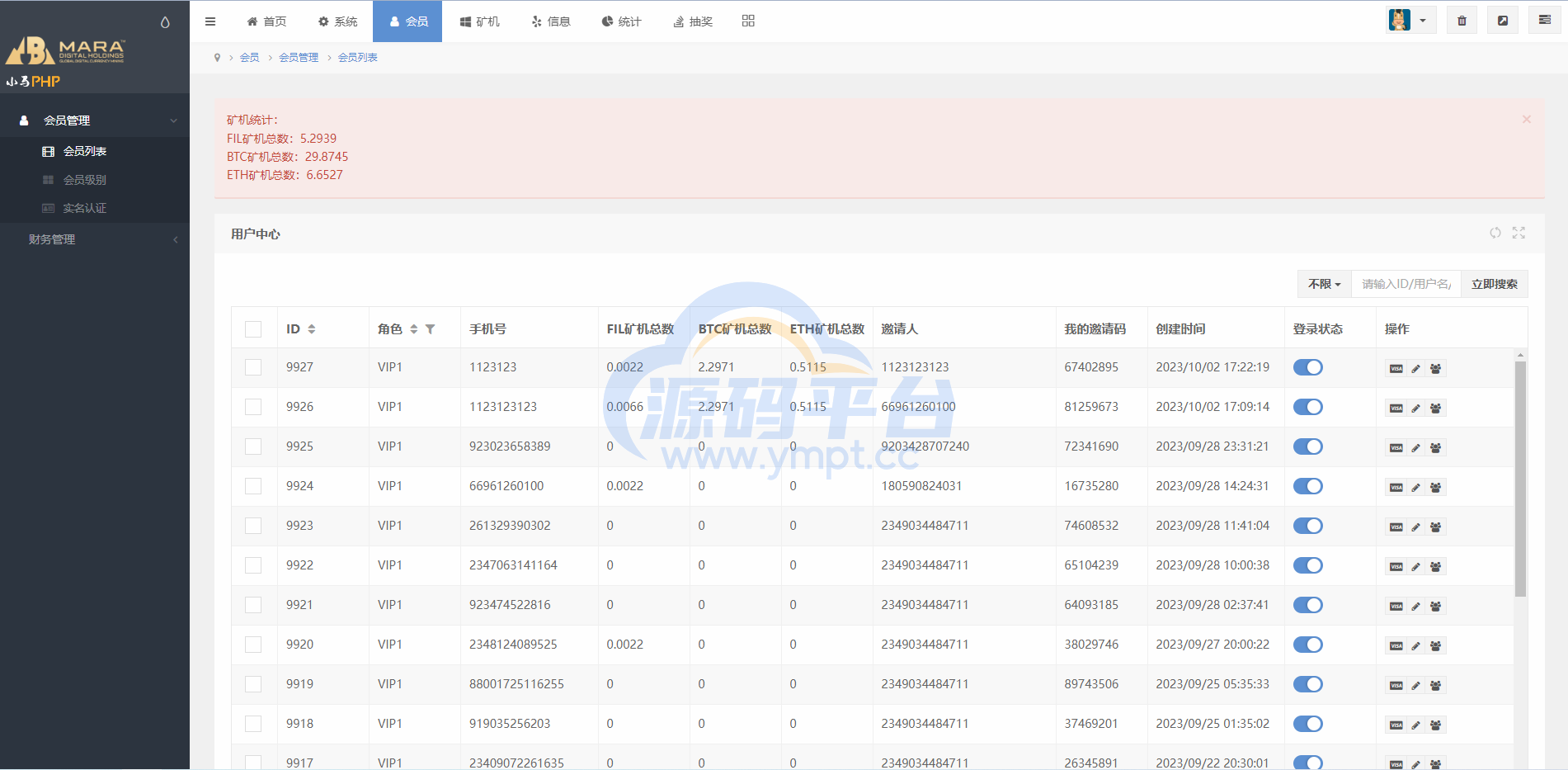 图片[16]-海外多语言矿机系统/区块链云矿机/云算力矿机/多级分销 - 源码平台-源码平台