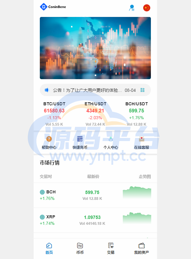 图片[1]-TeEx多语言交易所/USDT秒合约/杠杆/C2C法币交易/vue前端全开源 - 源码平台-源码平台
