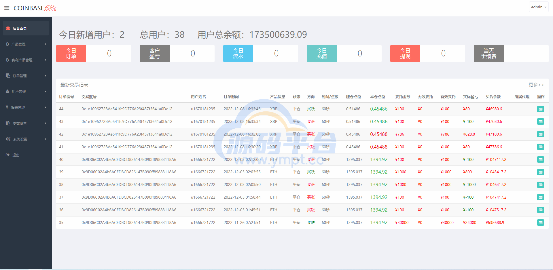 图片[12]-汇汇通二开版微盘系统/微交易dapp交易所/ETH授权秒U系统 - 源码平台-源码平台