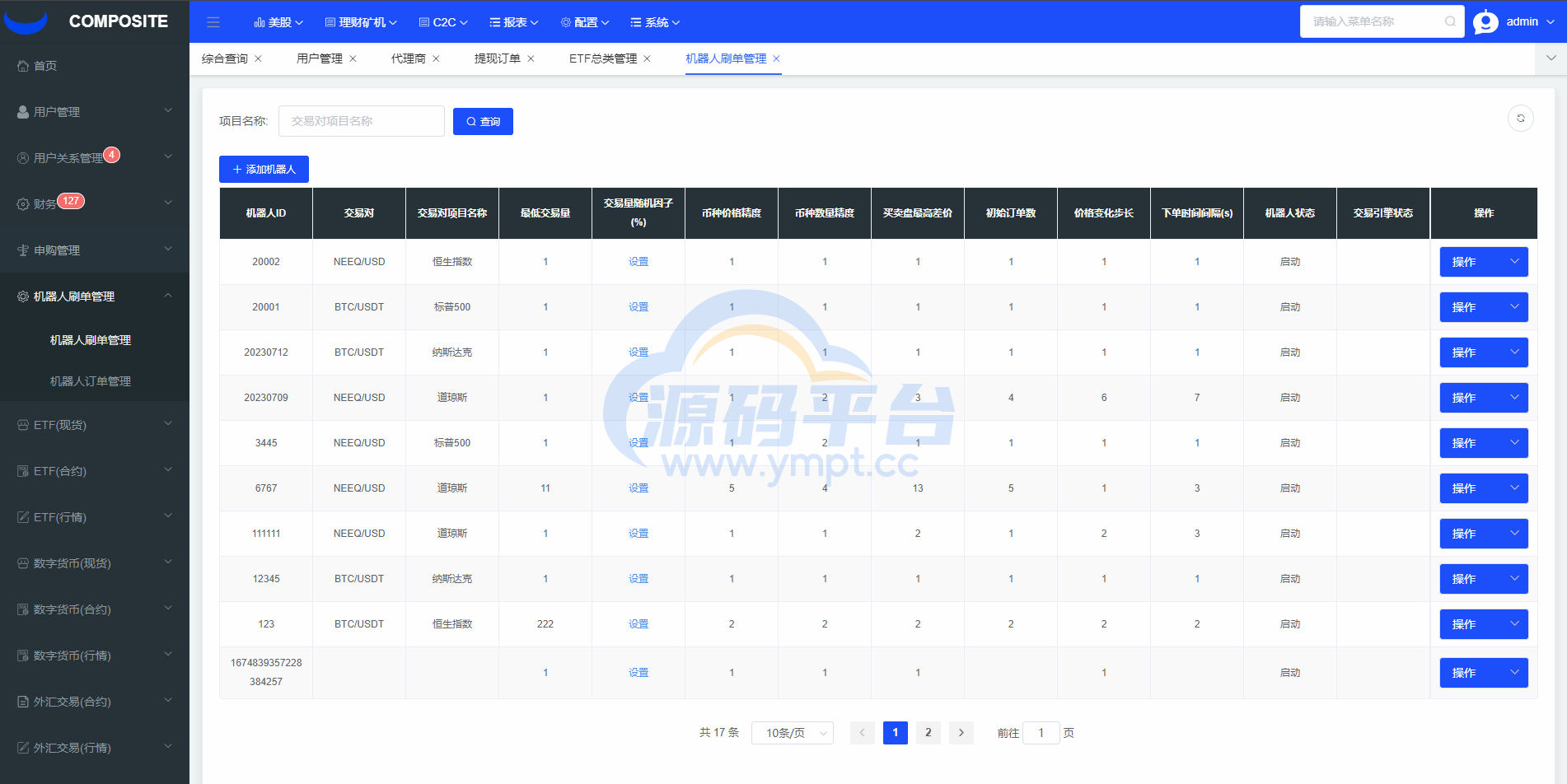 图片[36]-java版综合交易所系统/股票/外汇/虚拟币交易所系统/全开源 - 源码平台-源码平台