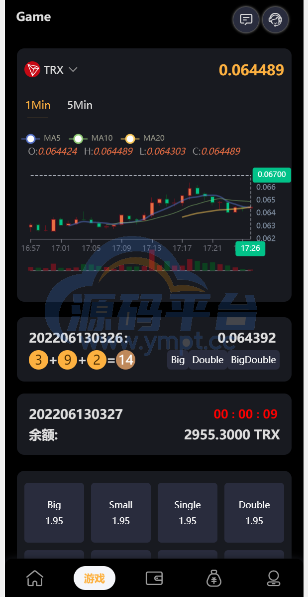 图片[2]-完整版区块链游戏/trx投注竞猜游戏/trx下注游戏/前端uinapp - 源码平台-源码平台