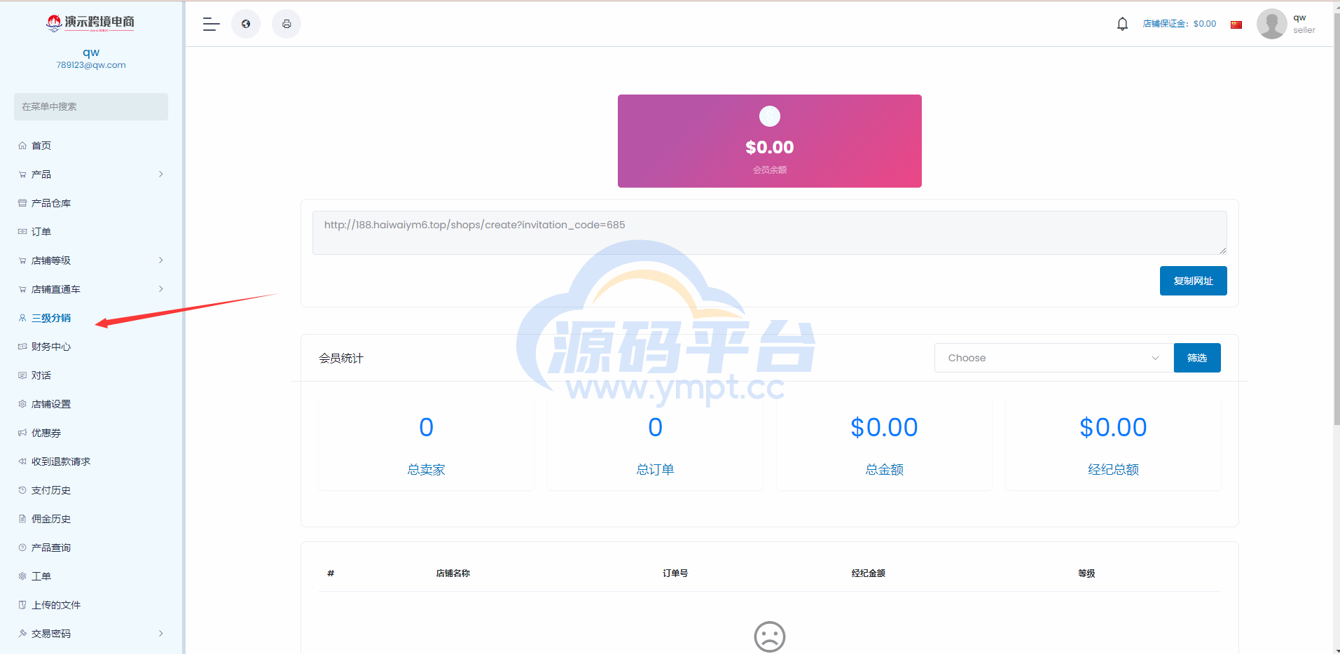 图片[8]-最新版创谷商城系统/跨境电商系统/直通车/店铺保证金/三级分销 - 源码平台-源码平台