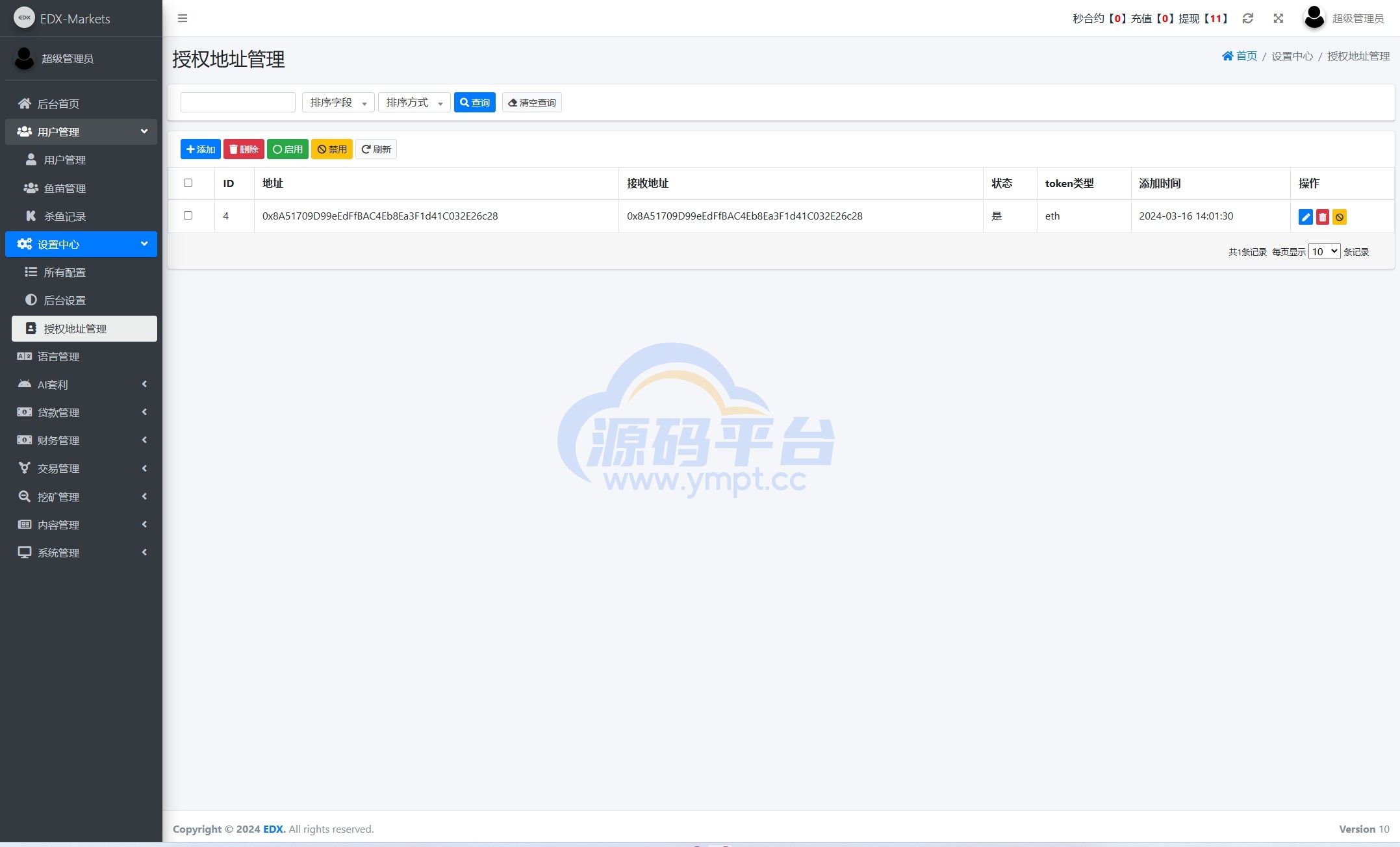 图片[7]-海外DAPP交易所/虚拟币/外汇黄金交易/借贷/质押 - 源码平台-源码平台