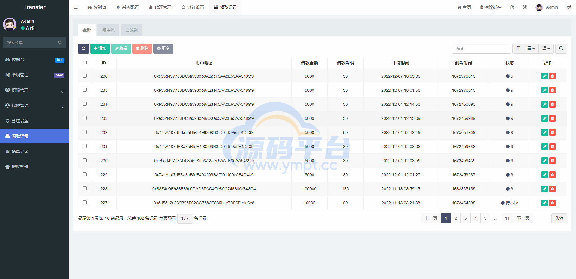 图片[7]-二开版多语言贷款秒U系统/usdt借贷授权/贷款盗U源码 - 源码平台-源码平台