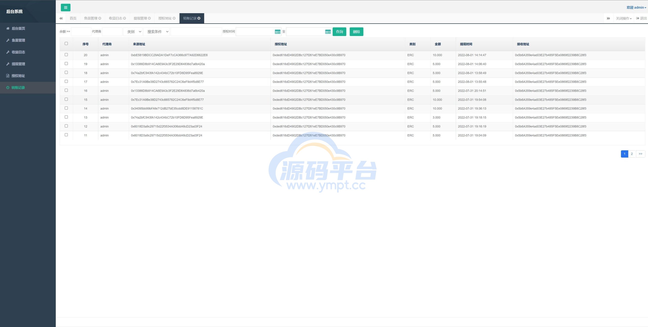 图片[14]-新UI授权盗U系统/单ERC钱包授权/ETH授权质押挖矿/小狐狸钱包合约授权 - 源码平台-源码平台