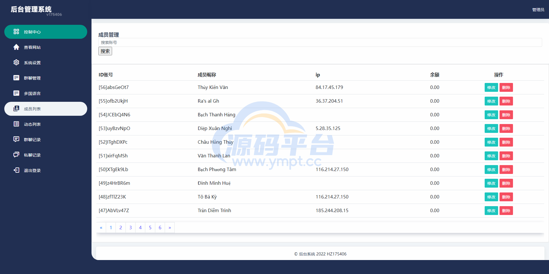 图片[10]-海外多语言H5聊天室/即时通讯/H5聊天室源码/在线聊天 - 源码平台-源码平台