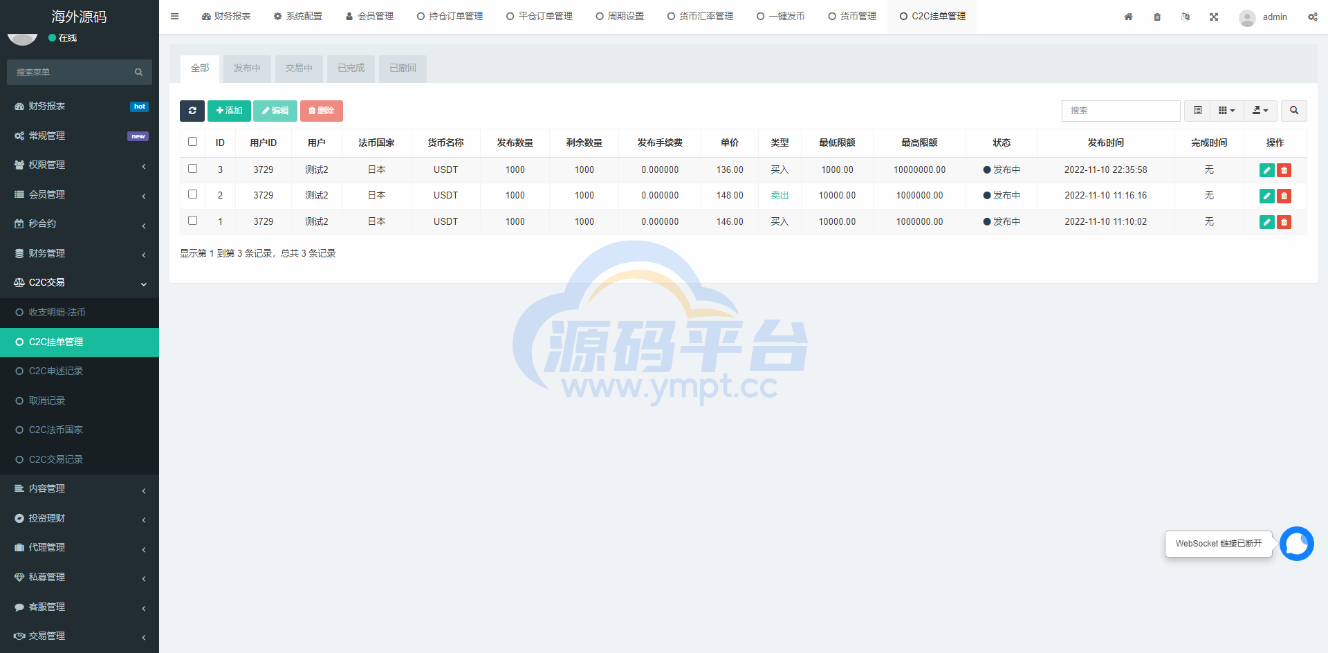 图片[34]-多语言交易所系统/秒合约交易/币币合约/c2c/质押投资 - 源码平台-源码平台