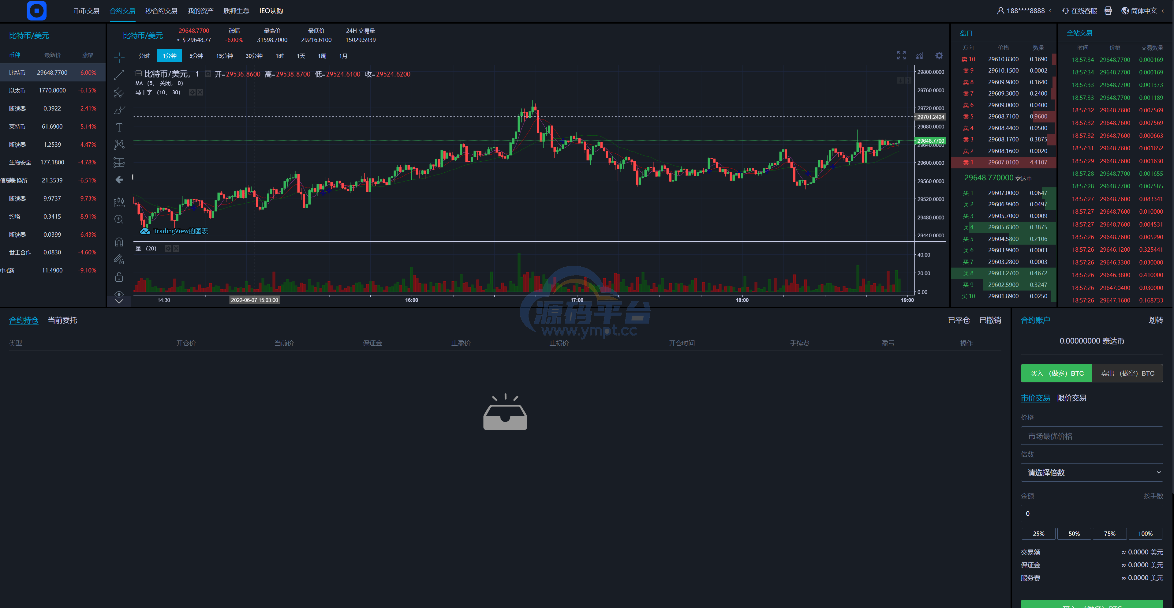 图片[11]-多语言交易所/币币交易/秒合约交易/质押生息 - 源码平台-源码平台