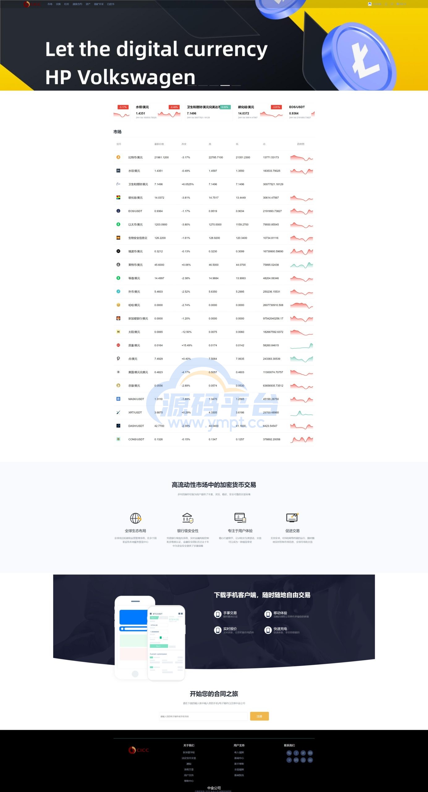 图片[17]-新版UI多语言交易所/锁仓挖矿/币币秒合约交易所/双端源码 - 源码平台-源码平台