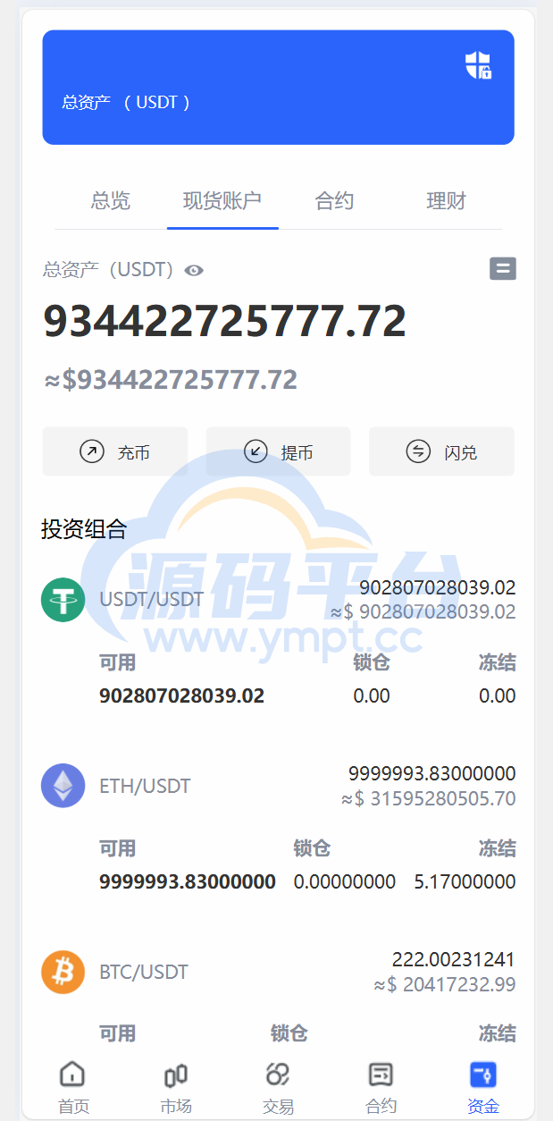 图片[17]-java交易所全开源多语言数字货币交易所 采用VUE和Java开发 代理分销模式 永续合约 - 源码平台-源码平台