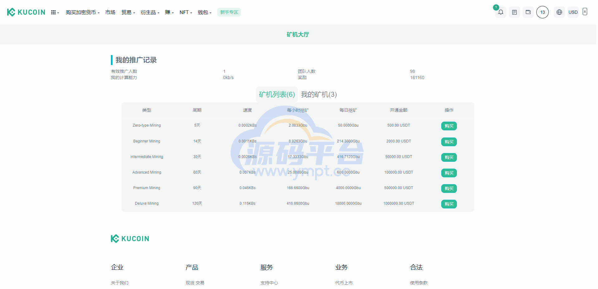图片[1]-二开精仿kucoin交易所/矿机质押/币币秒合约多语言交易所 - 源码平台-源码平台