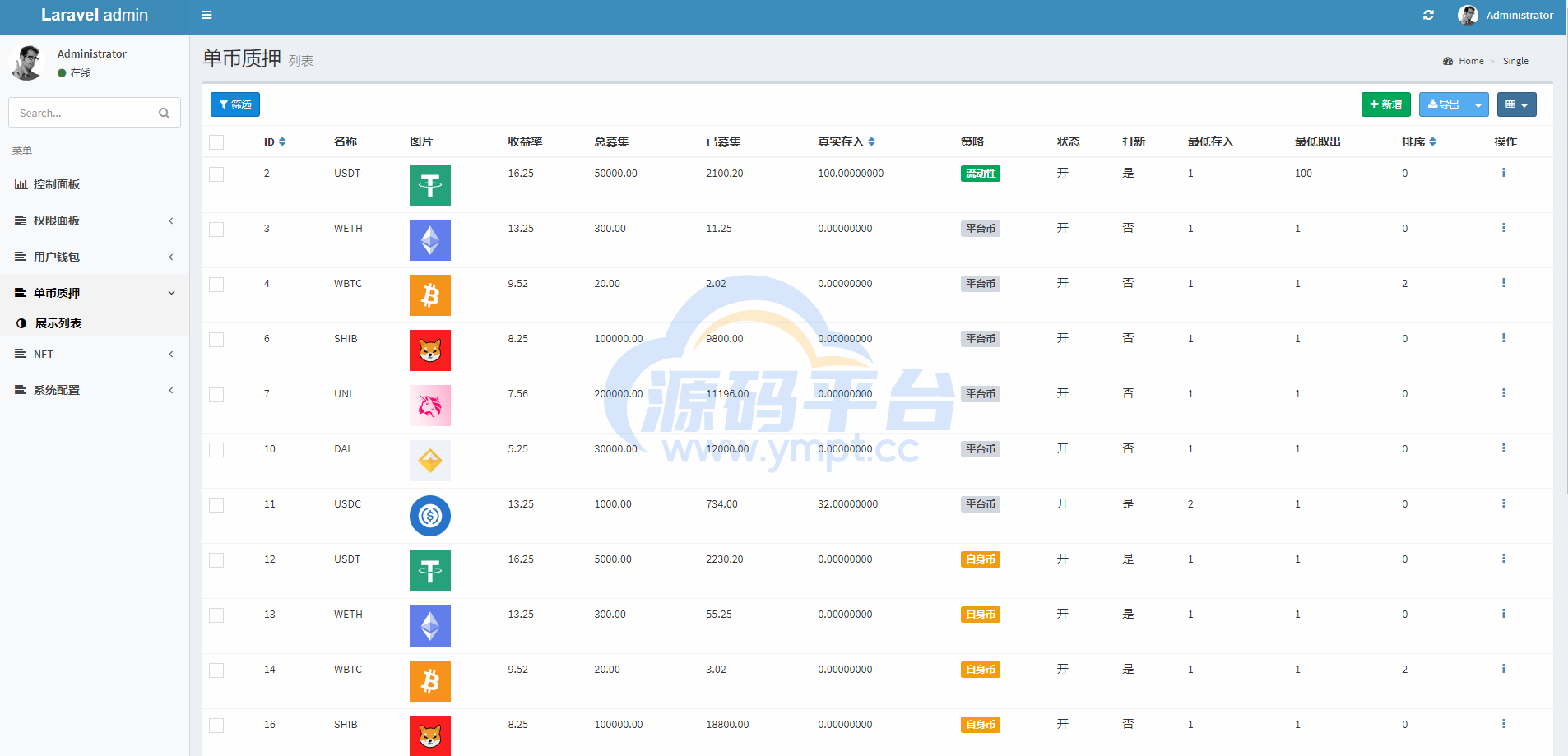 图片[23]-ETH授权质押系统/ERC钱包授权/授权盗U系统 - 源码平台-源码平台