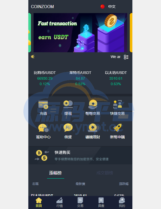 图片[1]-新版UI交易所系统/海外微盘系统/币币合约期权交易源码 - 源码平台-源码平台