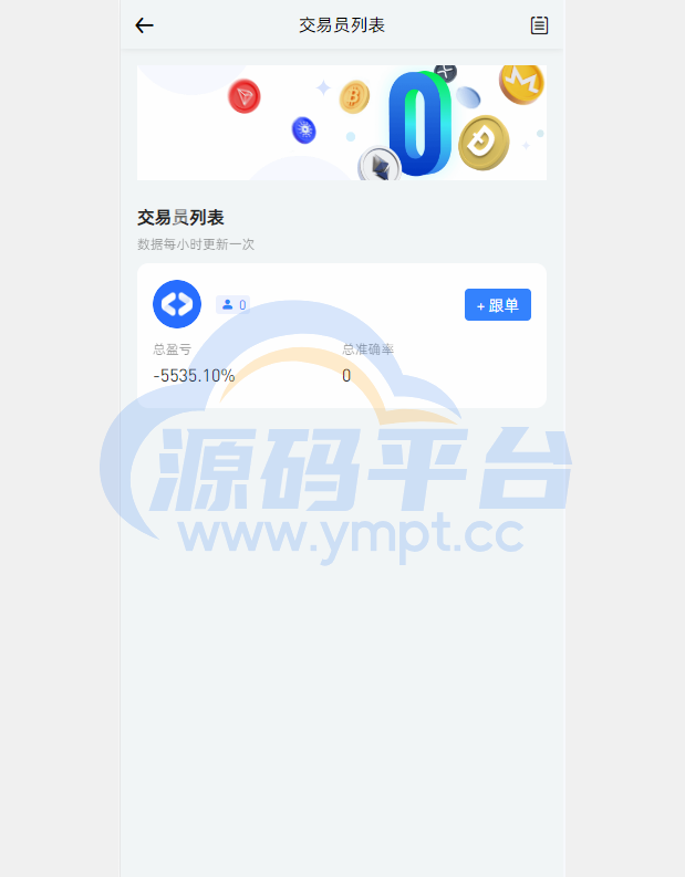 图片[18]-全开源区块链交易所系统/币币期权交易/IEO/跟单/锁仓理财 - 源码平台-源码平台