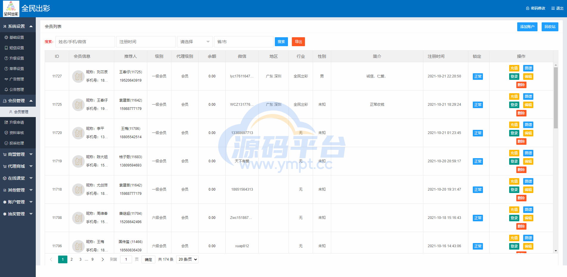 图片[8]-运营版创客新零售系统/超级人脉商城/全名出彩 - 源码平台-源码平台