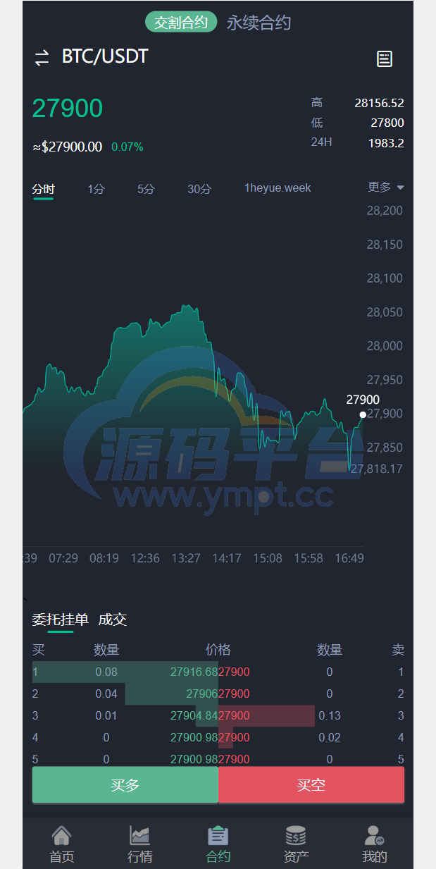 图片[3]-新版java交易所系统/合约期权/理财质押/前端uianpp - 源码平台-源码平台