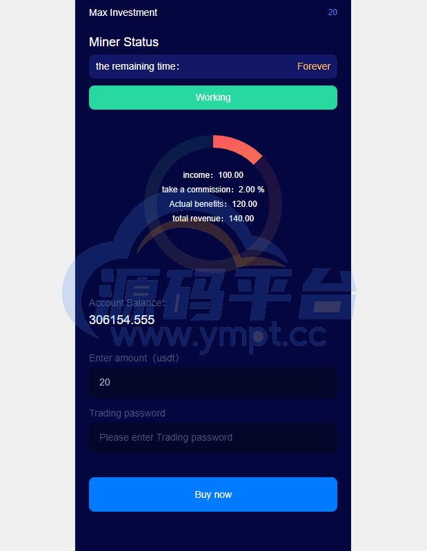 图片[3]-海外版区块链投资系统/元宇宙投资理财系统/云矿机投资 - 源码平台-源码平台