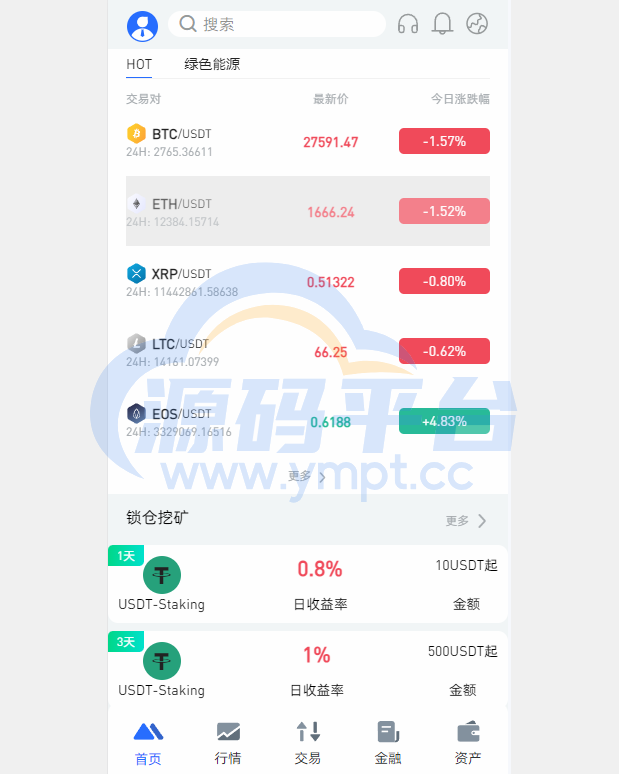 图片[12]-全开源区块链交易所系统/币币期权交易/IEO/跟单/锁仓理财 - 源码平台-源码平台