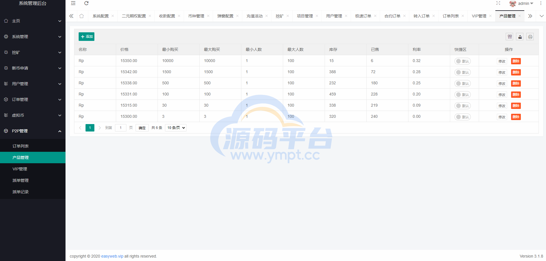 图片[27]-新版多语言交易所系统/秒合约币币交易/P2P理财派单抢单 - 源码平台-源码平台