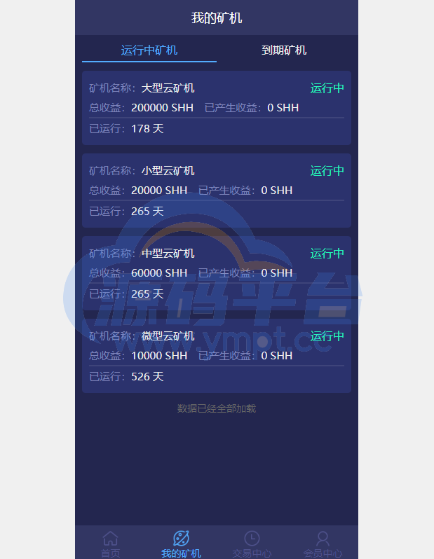 图片[3]-USDT矿机系统/虚拟币分红/区块链算力/USDT交易 - 源码平台-源码平台
