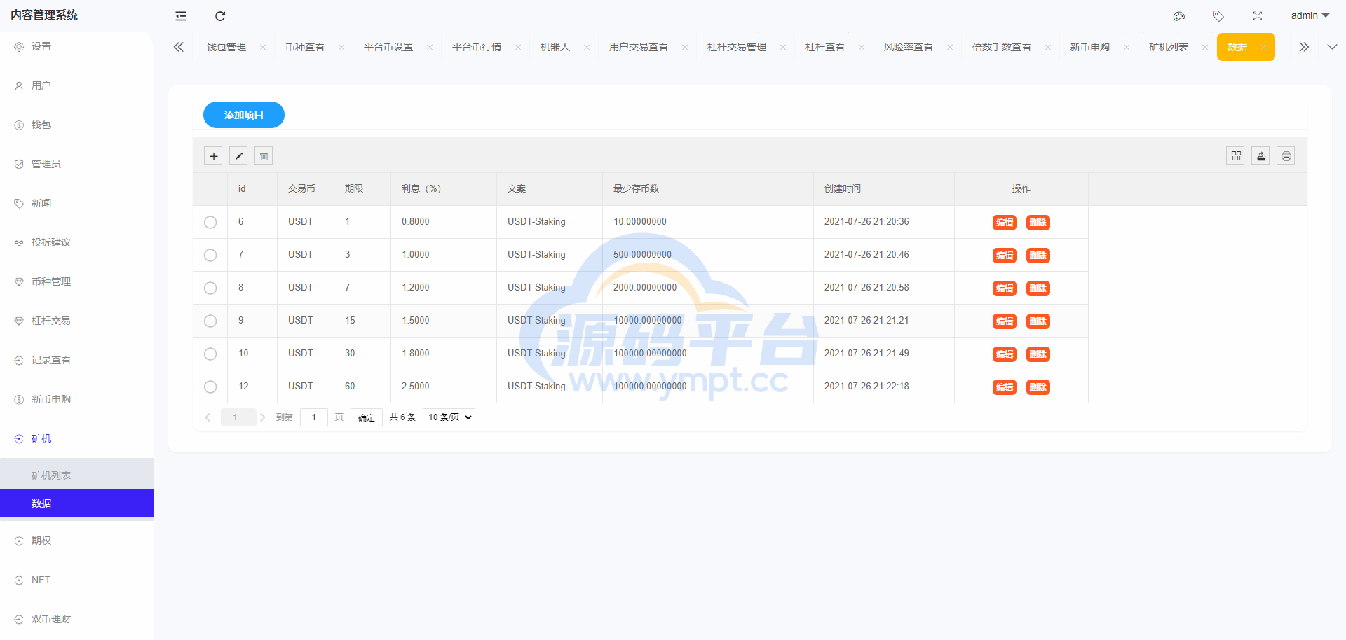 图片[28]-全开源区块链交易所系统/币币期权交易/IEO/跟单/锁仓理财 - 源码平台-源码平台