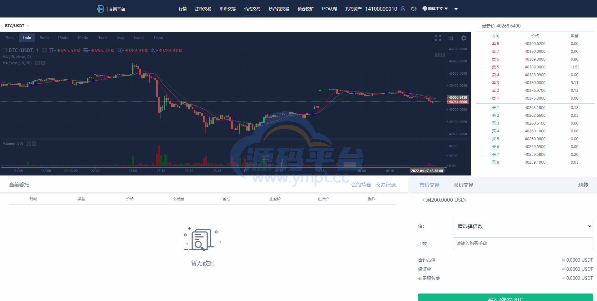 图片[12]-秒合约多语言交易所/锁仓挖矿/IEO认购/币币交易/法币交易/杠杆交易 - 源码平台-源码平台