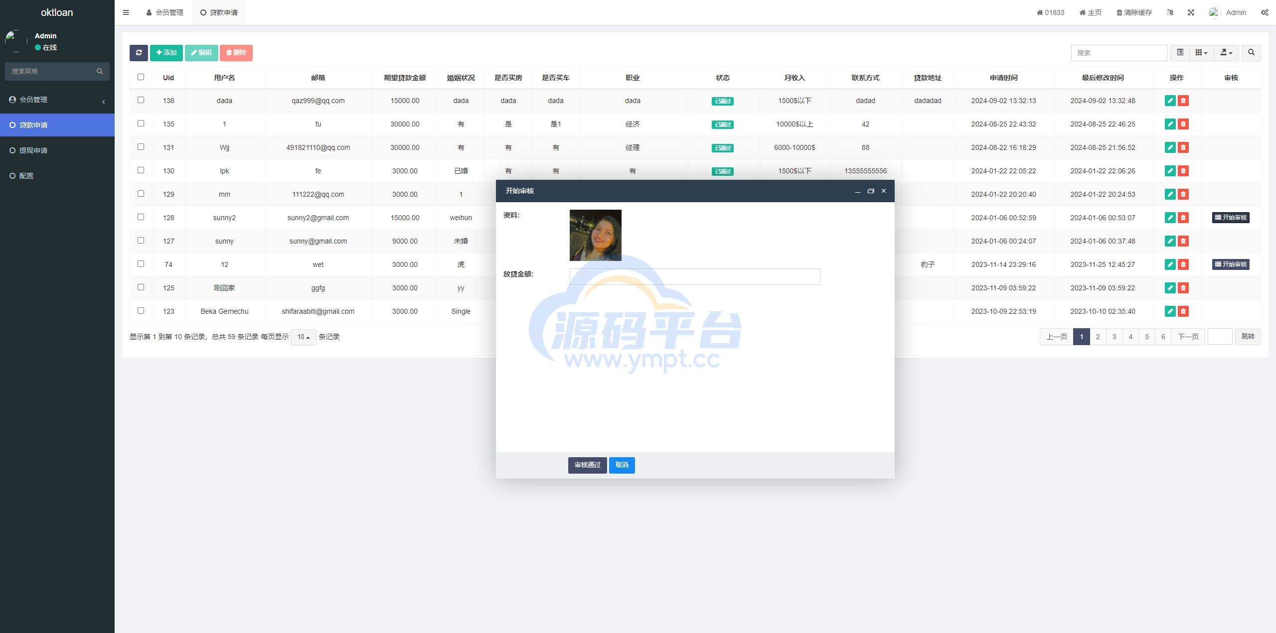 图片[13]-新版USDT贷款系统，前端多语言 源码前端是html得，FastAdmin框架 - 源码平台-源码平台